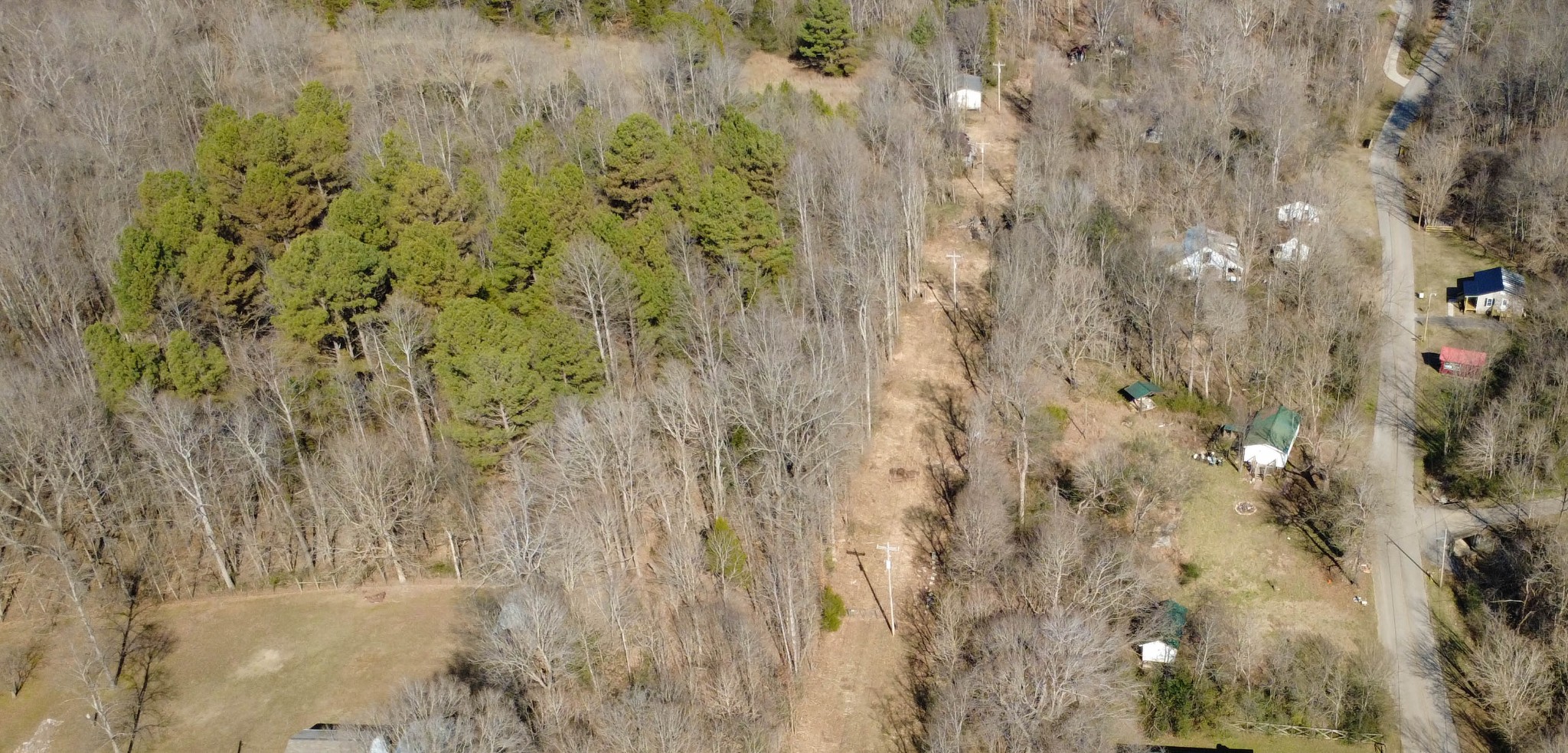531 Big Rock Road Big Rock, TN 37023 - Photo 33 of 35 a bathroom with a shower curtain