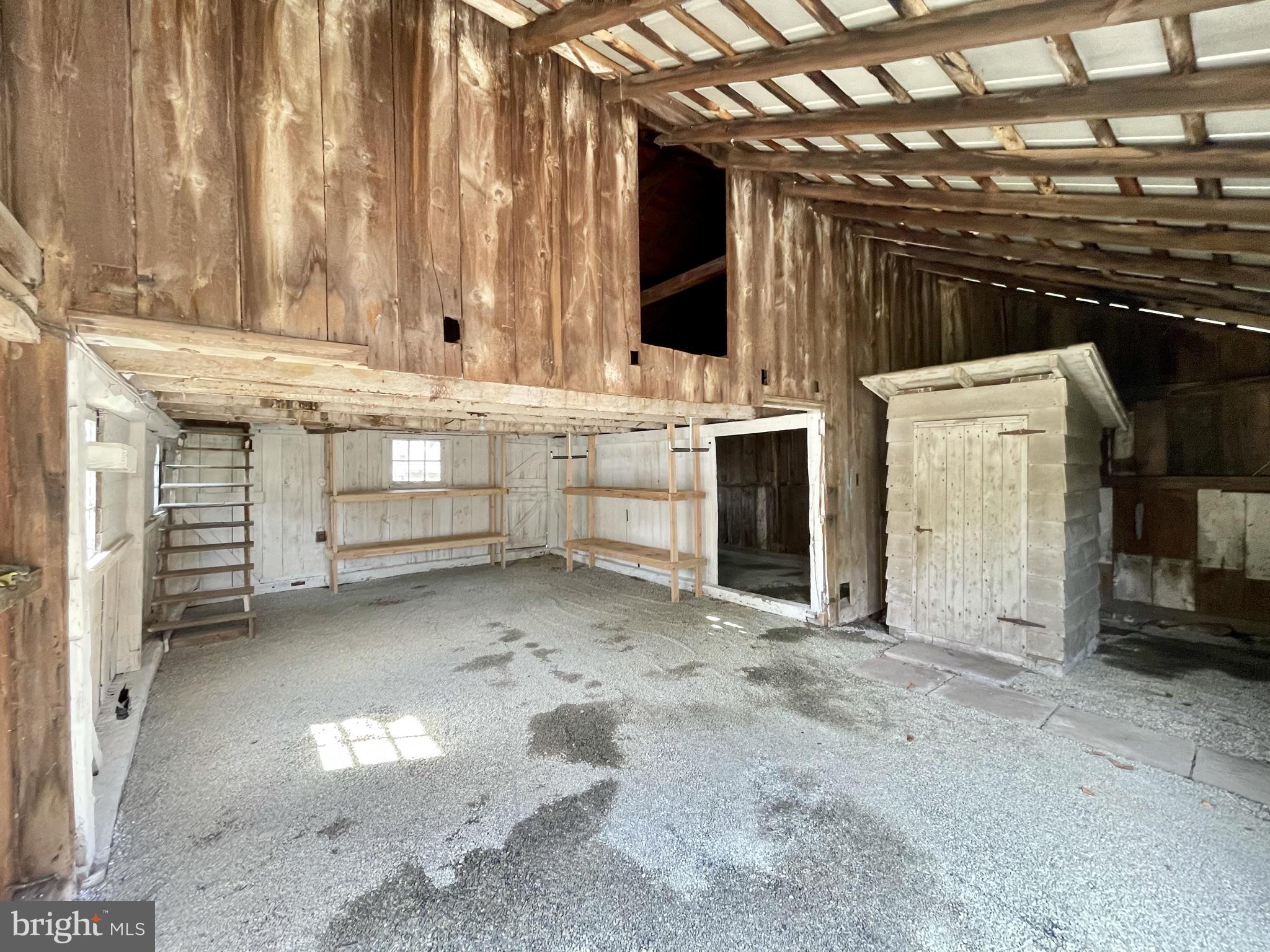 3103 Bedminster Road Ottsville, PA 18942 - Photo 11 of 31 Interior of the detached garage 1st floor