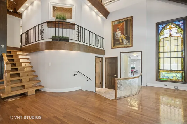 a kitchen with stainless steel appliances granite countertop a stove and a sink