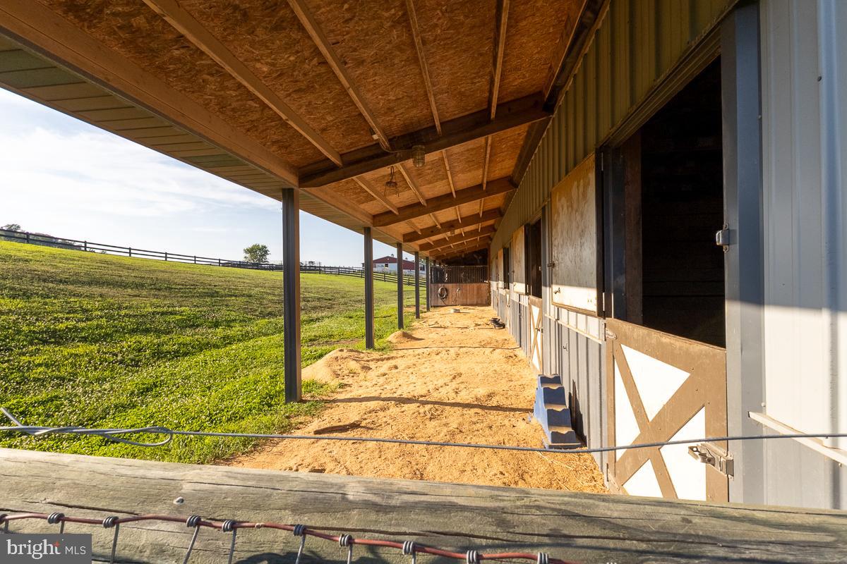 9630 Clemsonville Road Union Bridge, MD 21791 - Photo 52 of 70 Turn-out area from horse stalls & small stalls