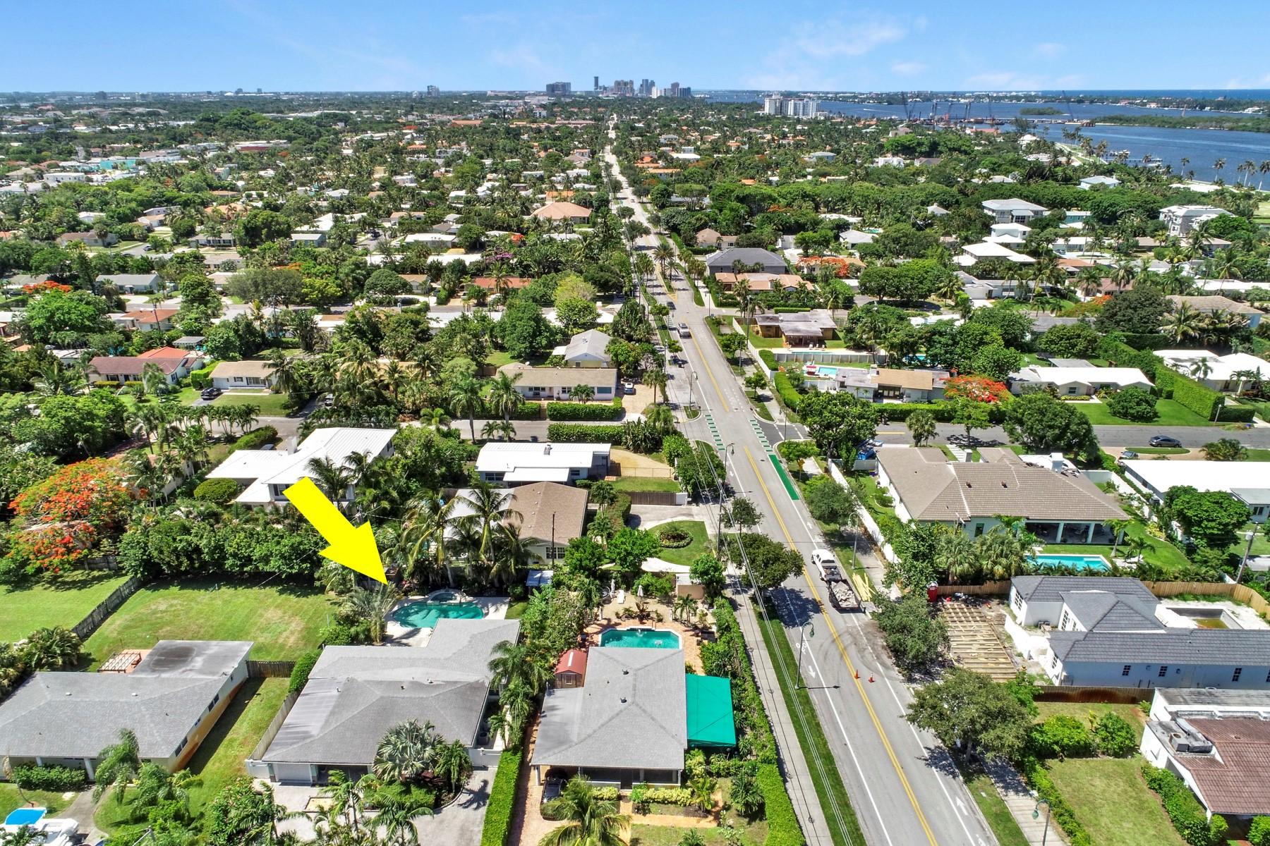 311 Ellamar Road West Palm Beach, FL 33405 - Photo 37 of 40 Aerial_09-arrow_web