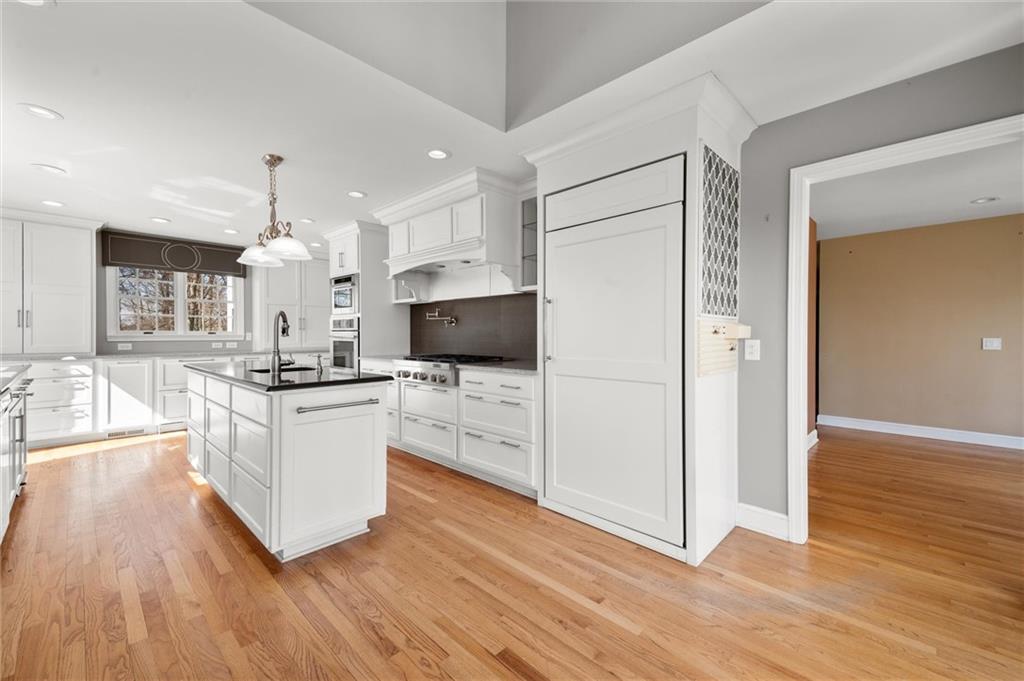 2996 Mercer West Middlesex Road West Middlesex, PA 16159 - Photo 18 of 48 a kitchen with white cabinets and stainless steel appliances