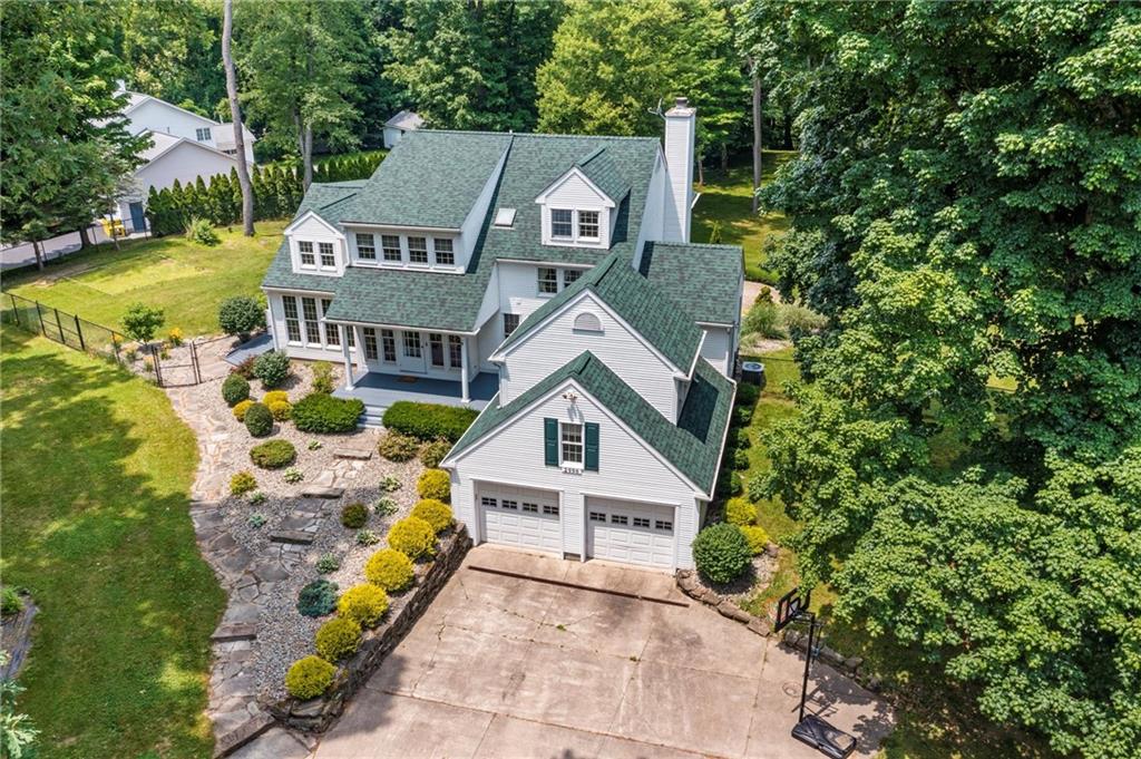 2996 Mercer West Middlesex Road West Middlesex, PA 16159 - Photo 2 of 48 an aerial view of a house with a big yard and large trees