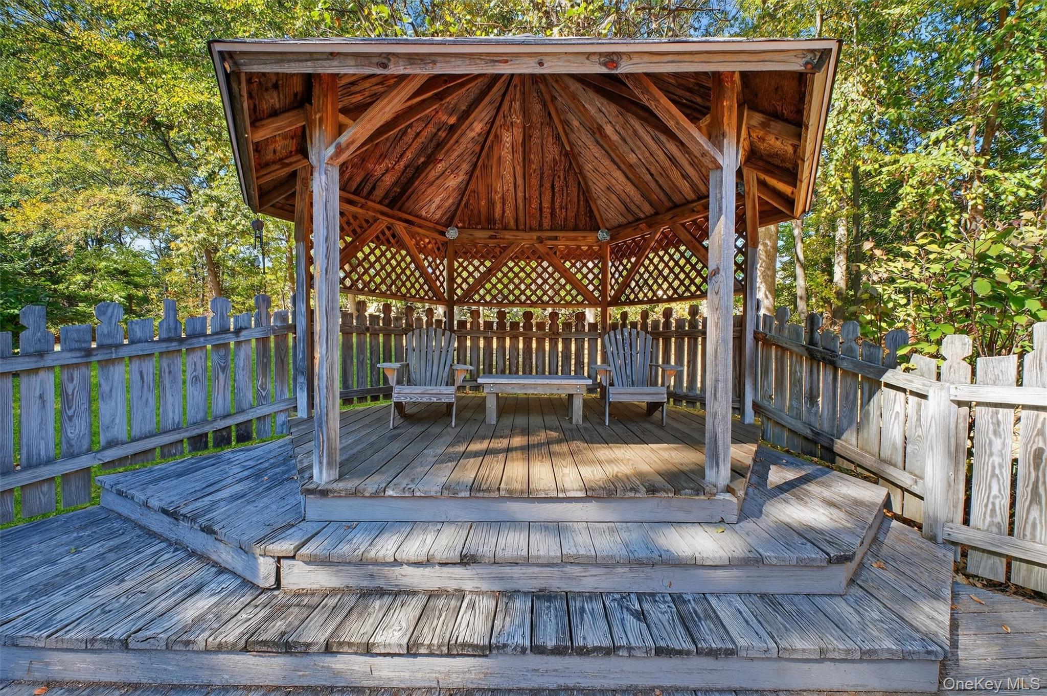 97 Friendly Road Mahopac, NY 10541 - Photo 44 of 49 Wooden deck with a gazebo