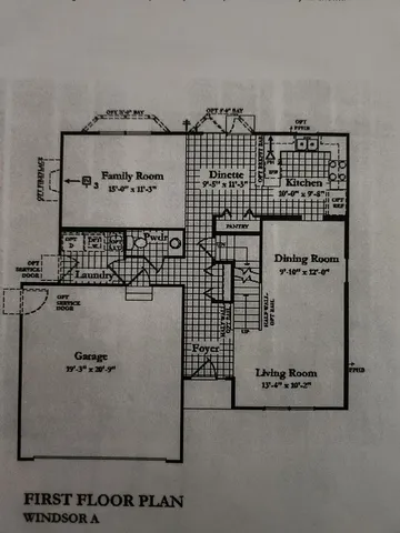 a view of water heater room