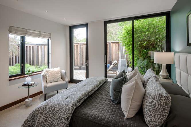 747 Bromfield Road Hillsborough, CA 94010 - Photo 70 of 76 a living room with furniture and a large window