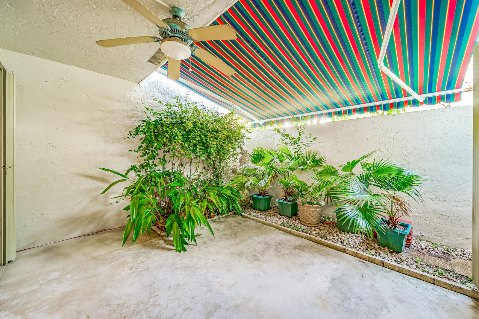 7430 Chablis Court Boca Raton, FL 33433 - Photo 24 of 47 Awning for shade/privacy