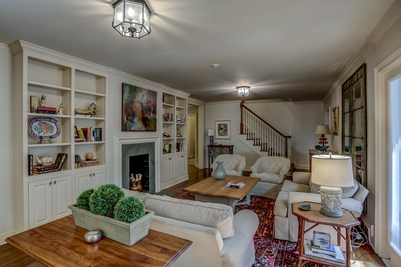 4481 Barfield Road Memphis, TN 38117 - Photo 6 of 32 a living room with furniture and a fireplace