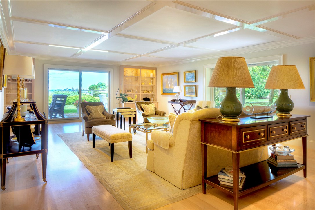 111 Harrison Avenue, Unit A6 Newport, RI 02840 - Photo 6 of 50 Living room with harbor views