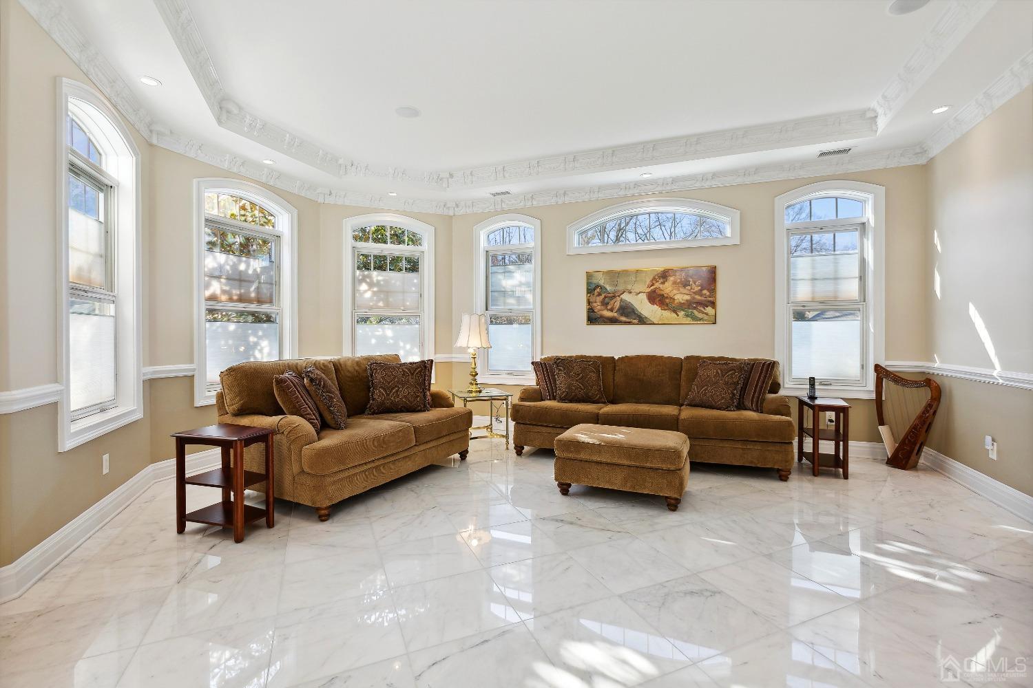 6 Longview Road Edison, NJ 08820 - Photo 12 of 74 a living room with furniture and a large window