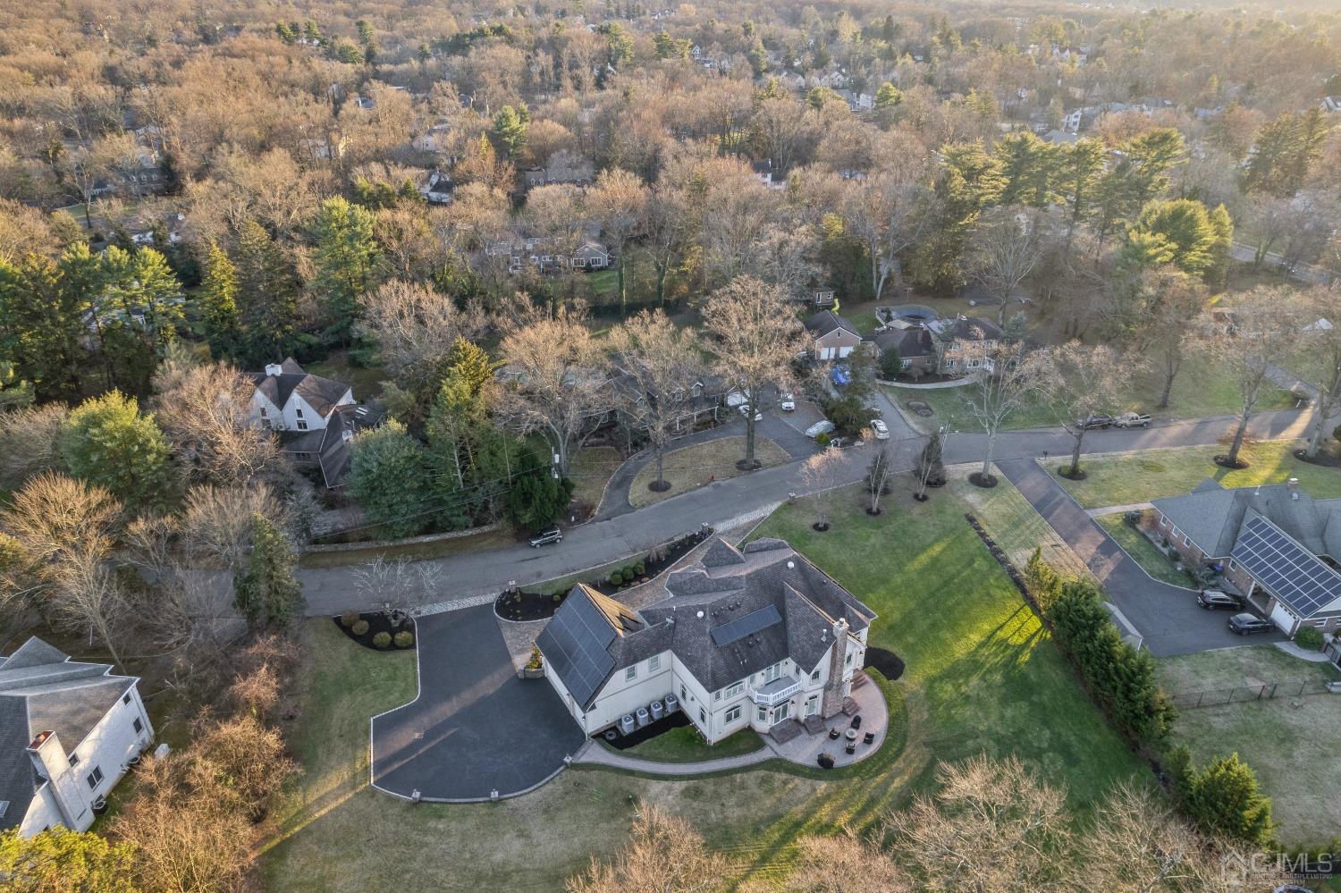 6 Longview Road Edison, NJ 08820 - Photo 63 of 74 an aerial view of a house with a yard
