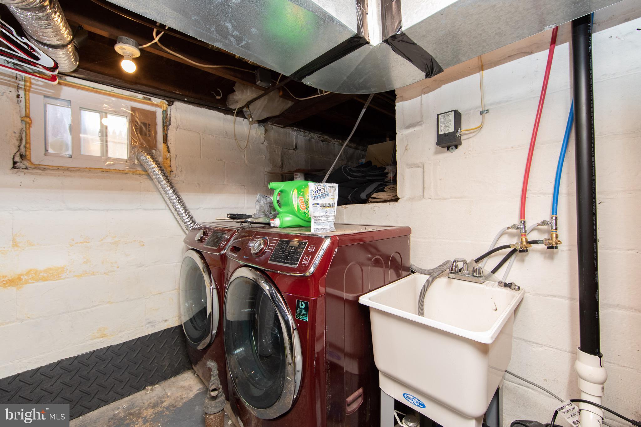 172 East Evesham Road Cherry Hill, NJ 08003 - Photo 29 of 41 Basement Laundry Room
