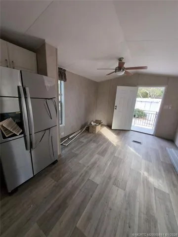 wooden floor in an empty room