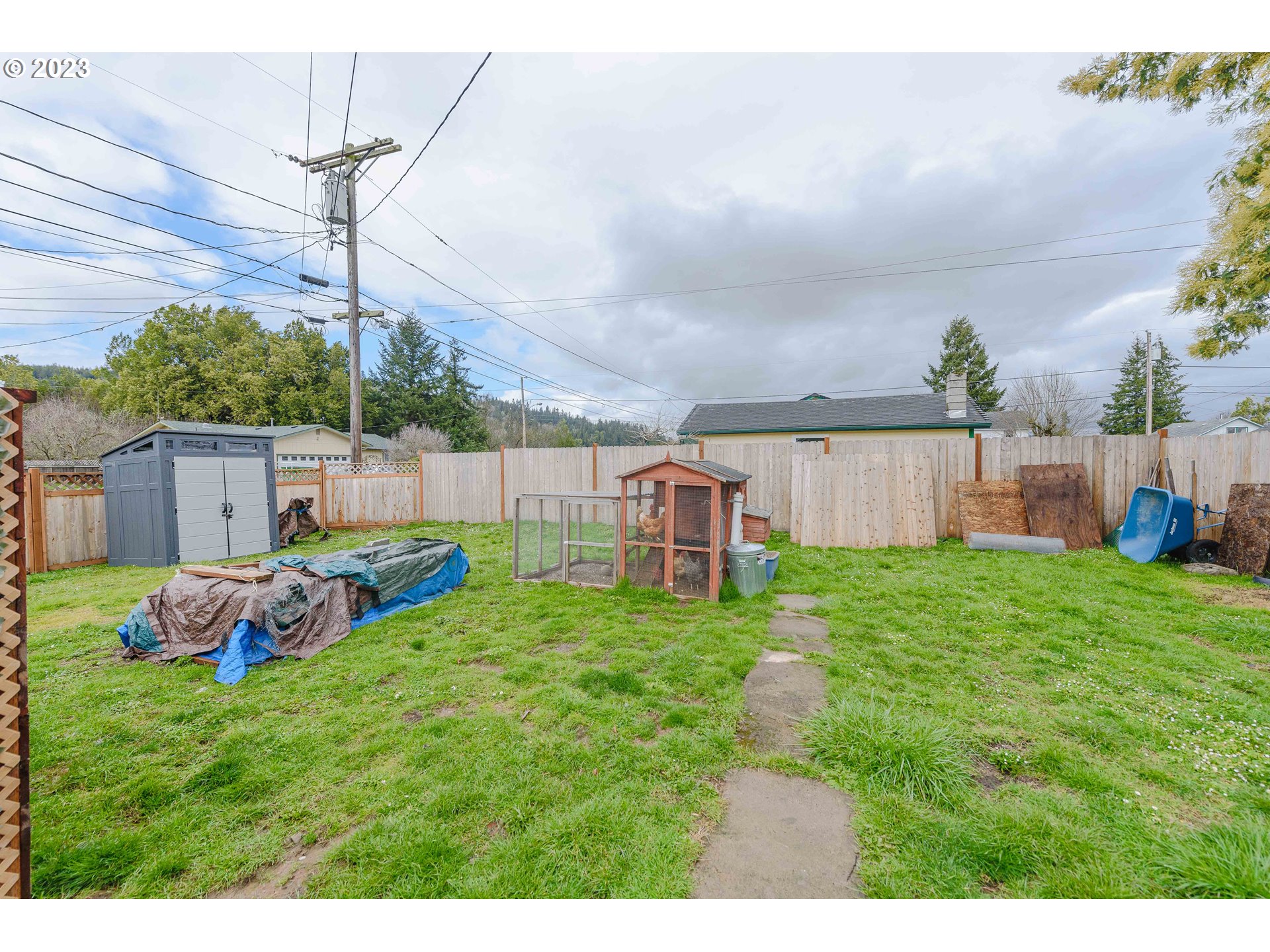 201 Ash Street Myrtle Point, OR 97458 - Photo 28 of 32 Backyard