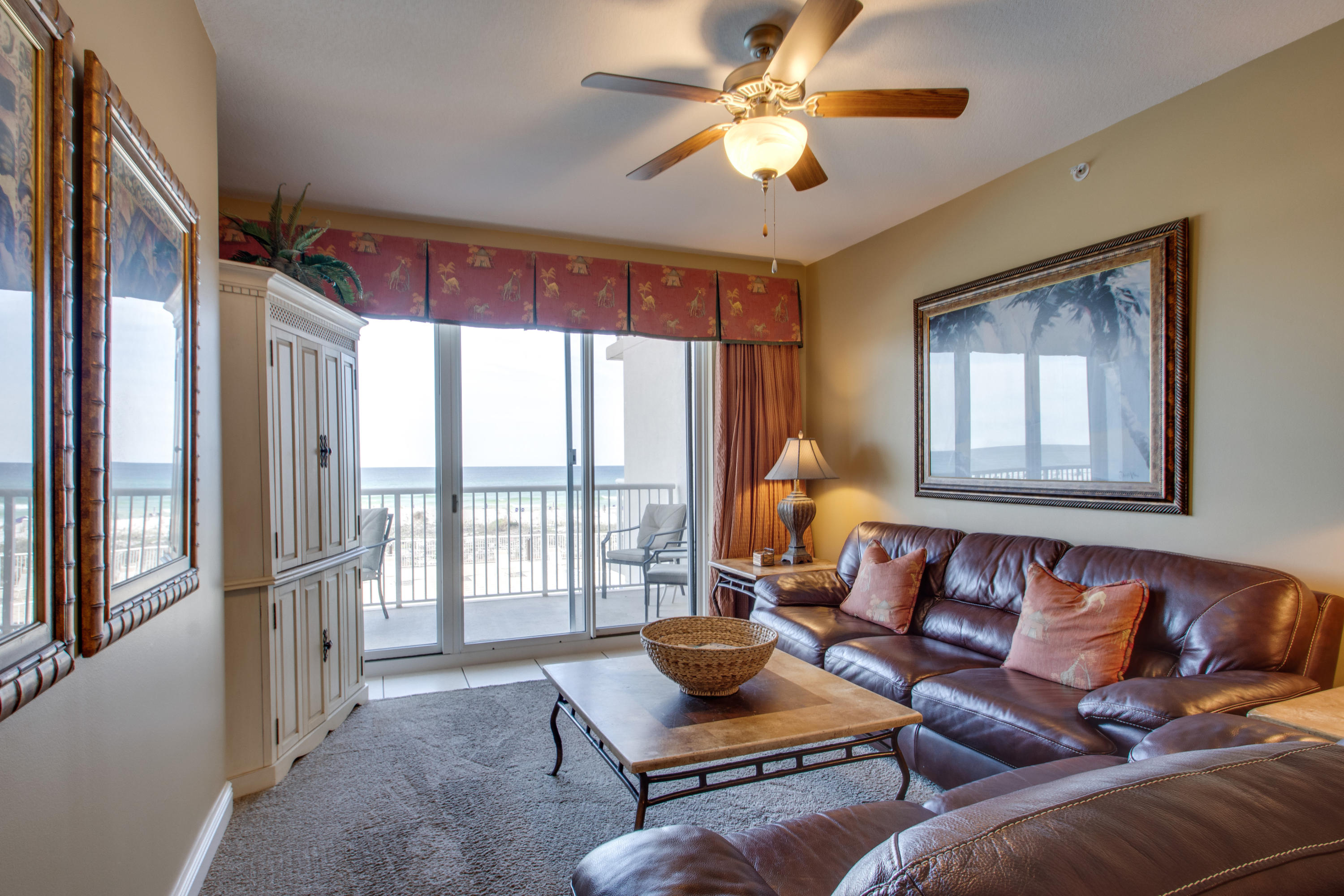 1111 Santa Rosa Boulevard, Unit 206 Fort Walton Beach, FL 32548 - Photo 11 of 46 a living room with furniture and a large window