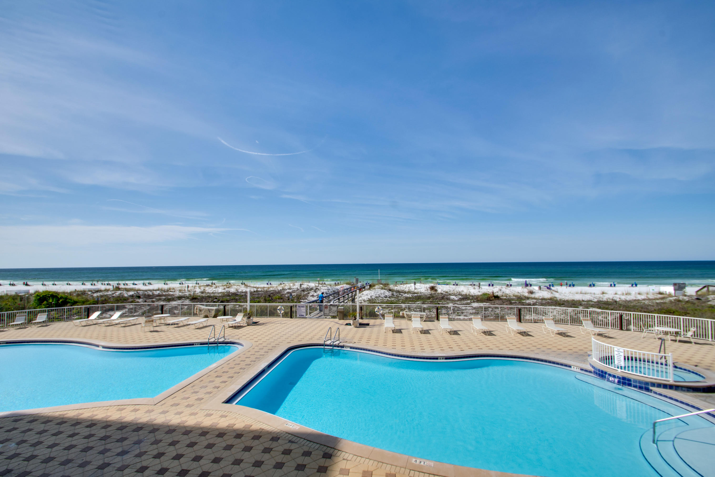 1111 Santa Rosa Boulevard, Unit 206 Fort Walton Beach, FL 32548 - Photo 25 of 46 a view of an ocean and beach