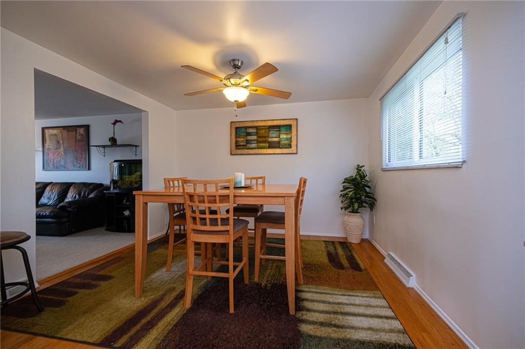 602 Flint Road Allison Park, PA 15101 - Photo 11 of 25 DINING ROOM 11X10: Show off your hardwood floors in your dining room.