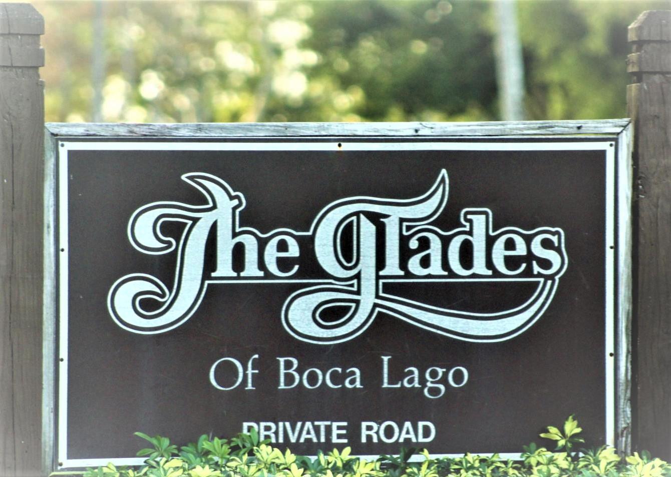 21731 Arriba Real, Unit 27D Boca Raton, FL 33433 - Photo 36 of 42 Glades sign