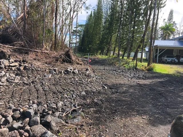 a view of outdoor space with trees
