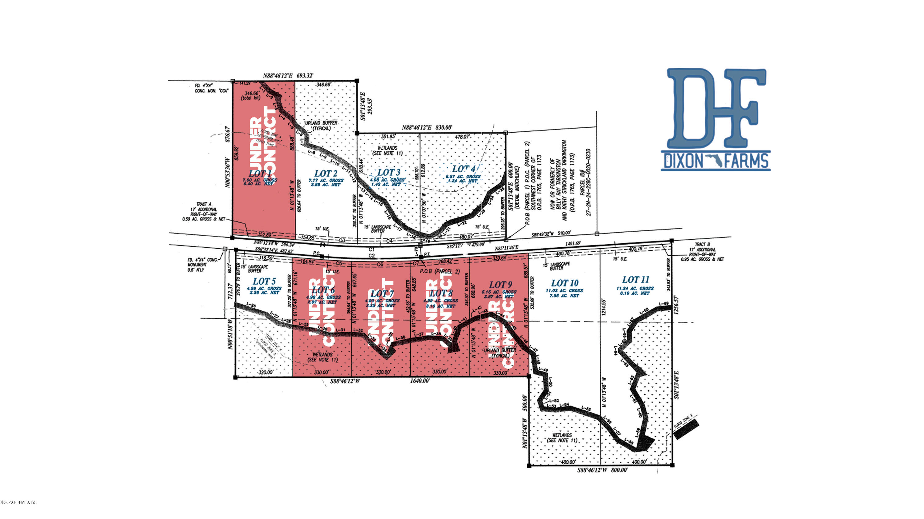 613544 River Road Callahan, FL 32011 - Photo 14 of 14 Plat_no logo DIXON FARMS