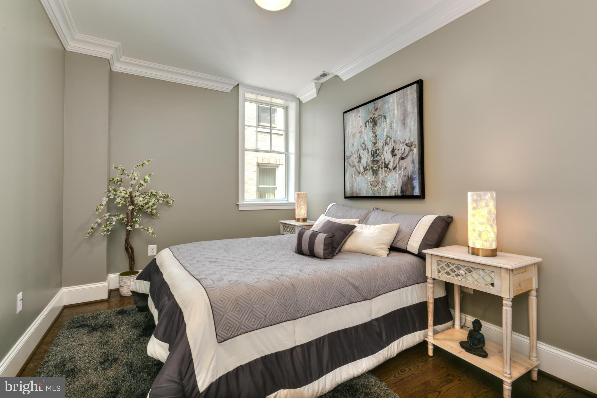 2014 Kalorama Road Northwest, Unit 5 Washington, DC 20009 - Photo 11 of 16 Spacious Bedroom w/ Natural Light