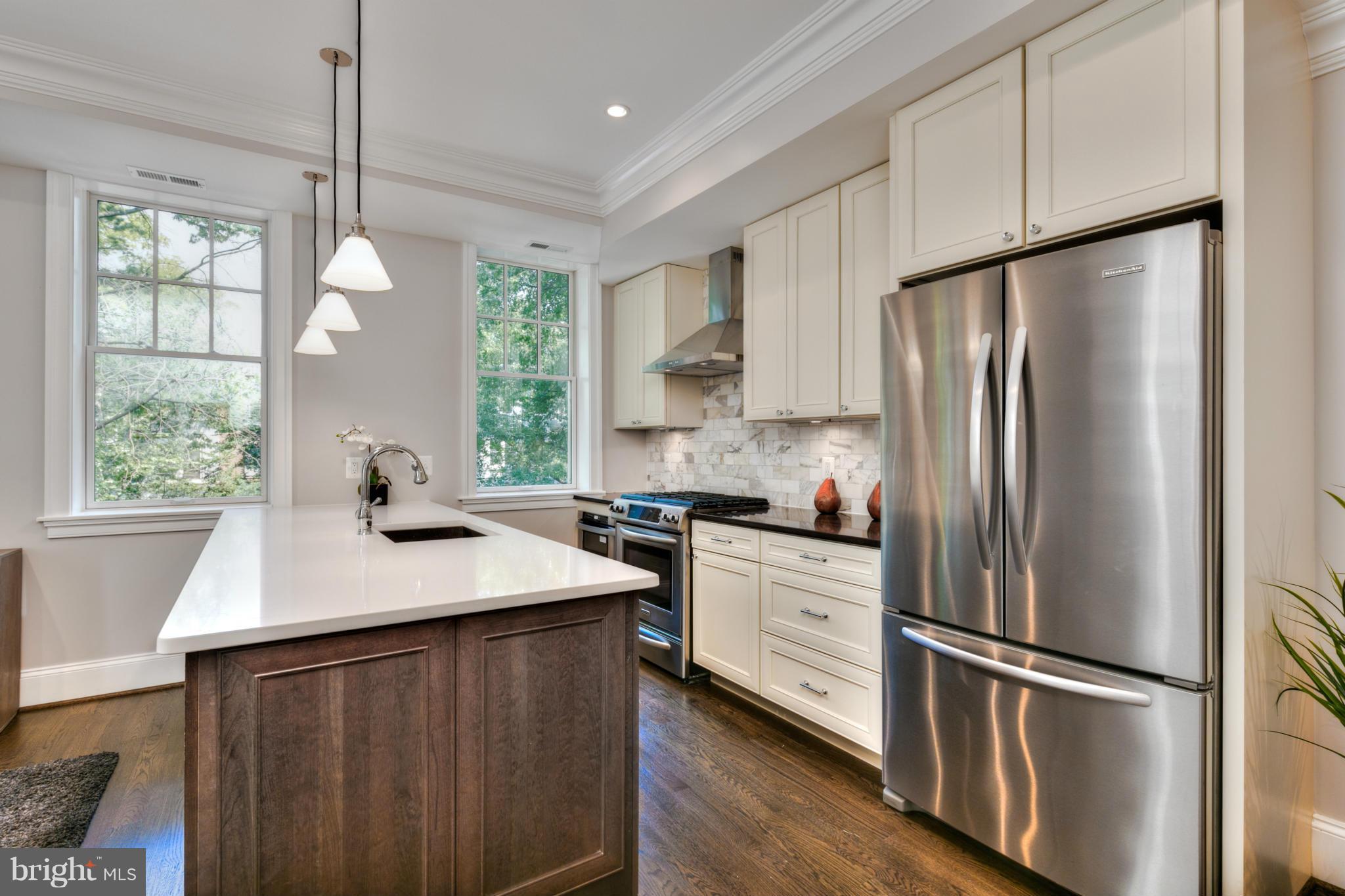 2014 Kalorama Road Northwest, Unit 5 Washington, DC 20009 - Photo 3 of 16 Upgraded Kitchen