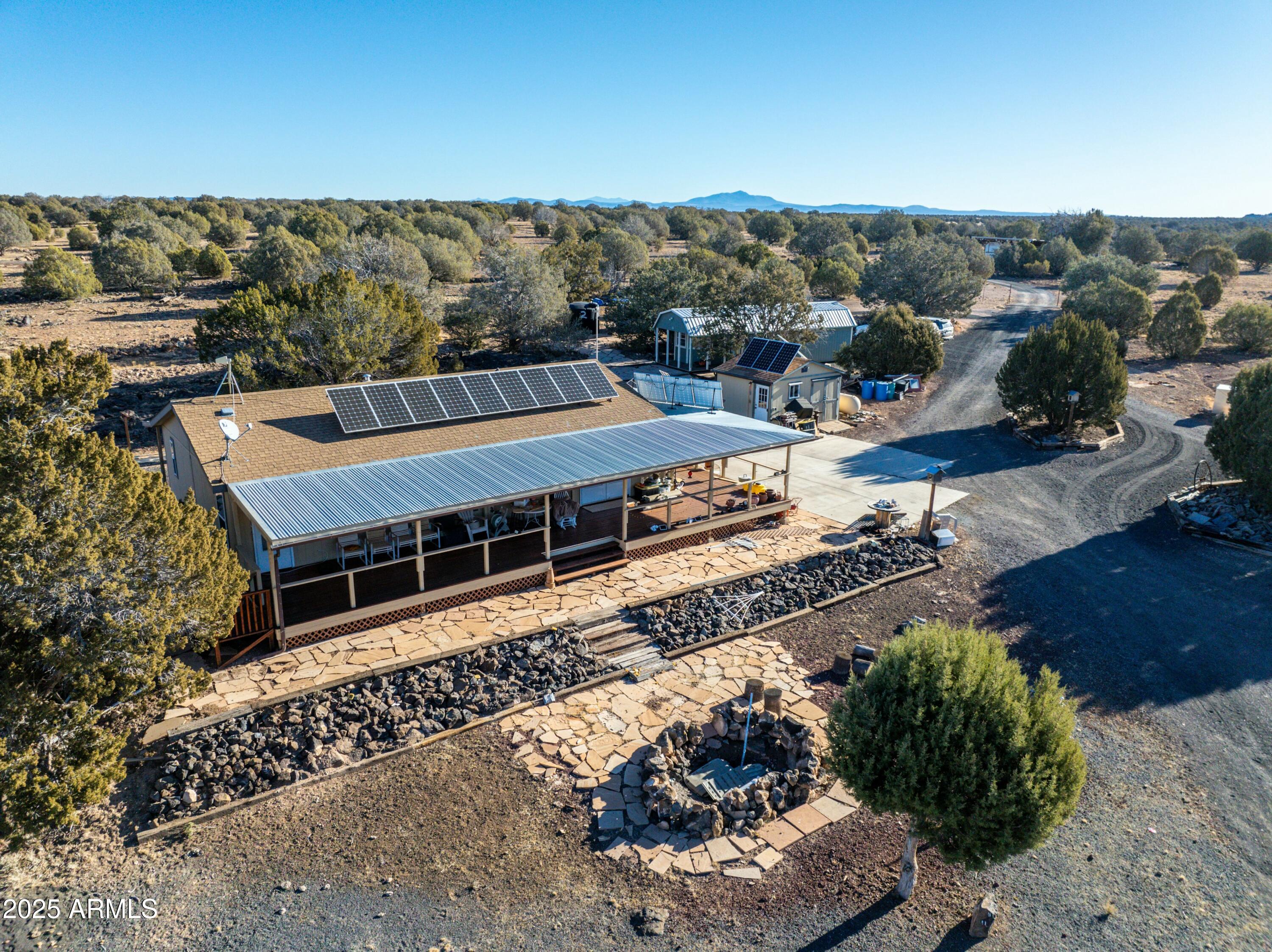 10777 West Raging Crab Road Ash Fork, AZ 86320 - Photo 44 of 45 Aerial front
