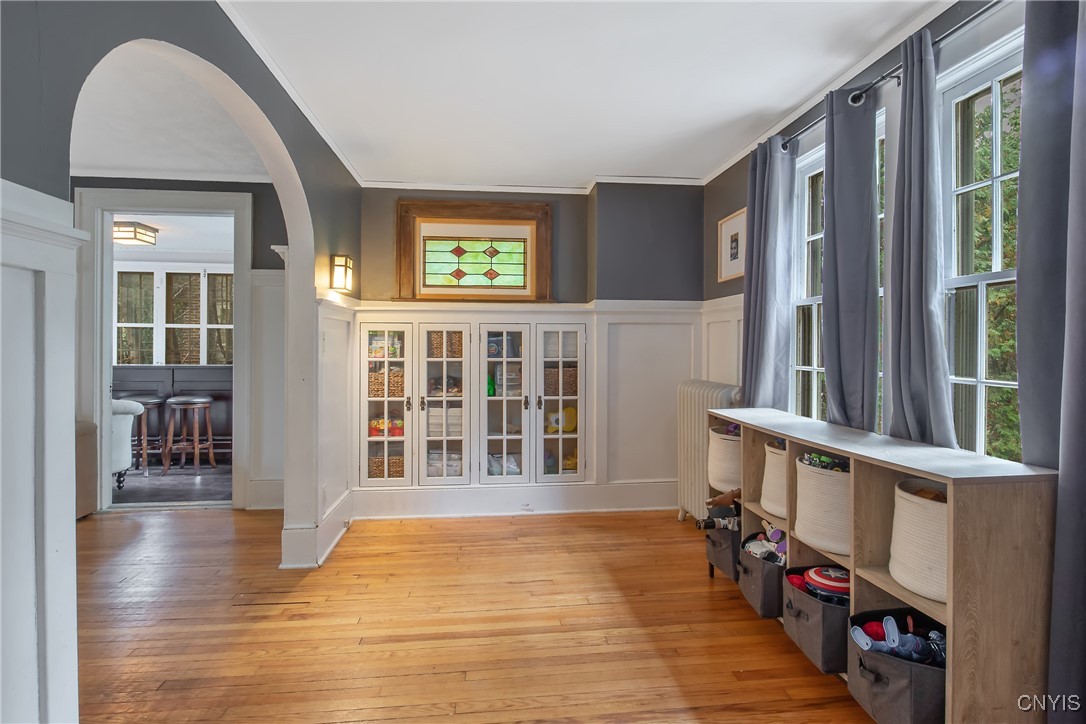 1205 North James Street Rome, NY 13440 - Photo 11 of 43 This is the bonus room with built-ins and a staine