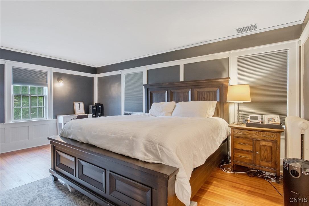 1205 North James Street Rome, NY 13440 - Photo 23 of 43 Primary bedroom on 2nd floor-note shadow box moldi