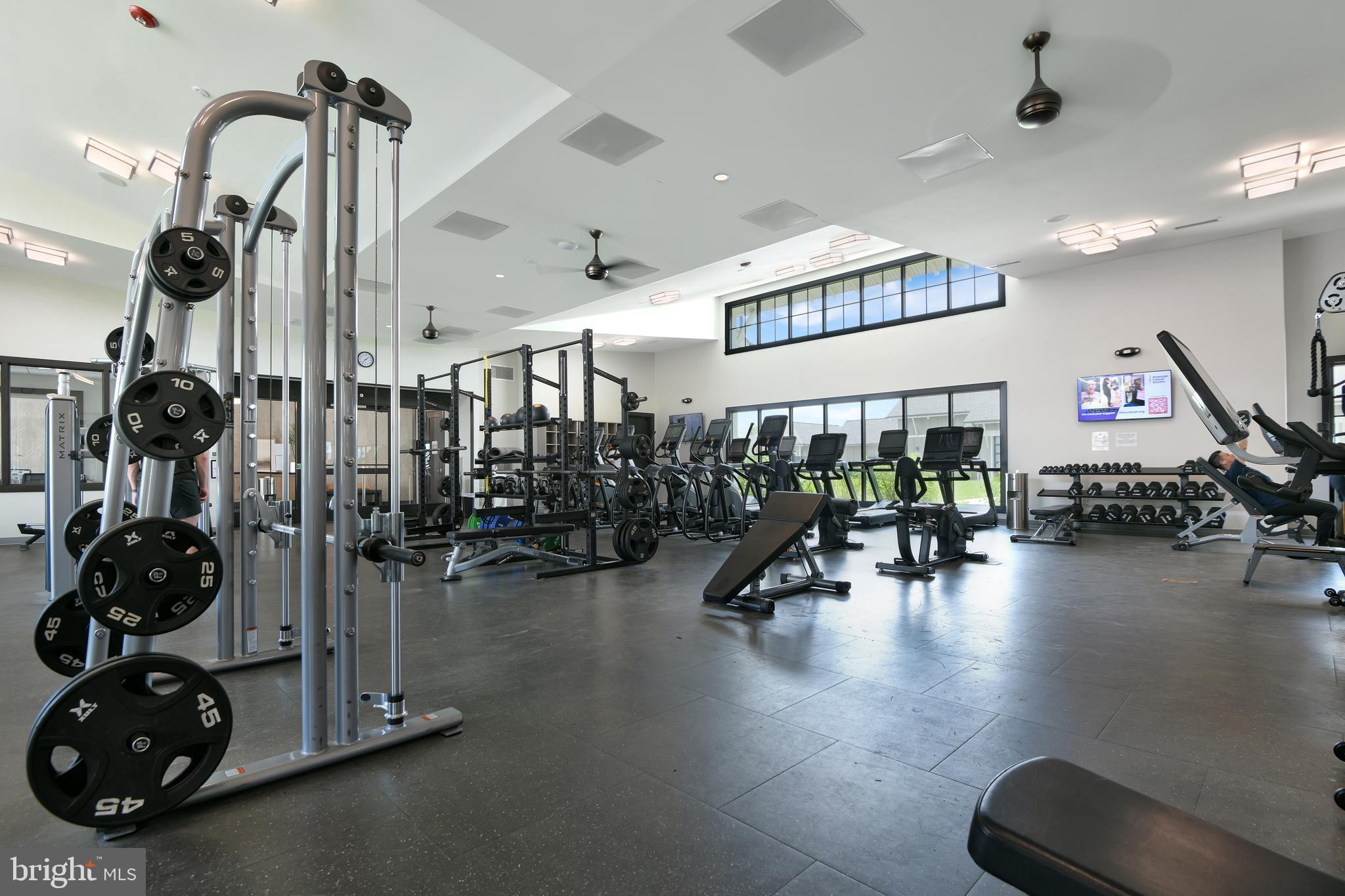 9105 Hendry Terrace Frederick, MD 21704 - Photo 47 of 51 a view of a room with gym equipment