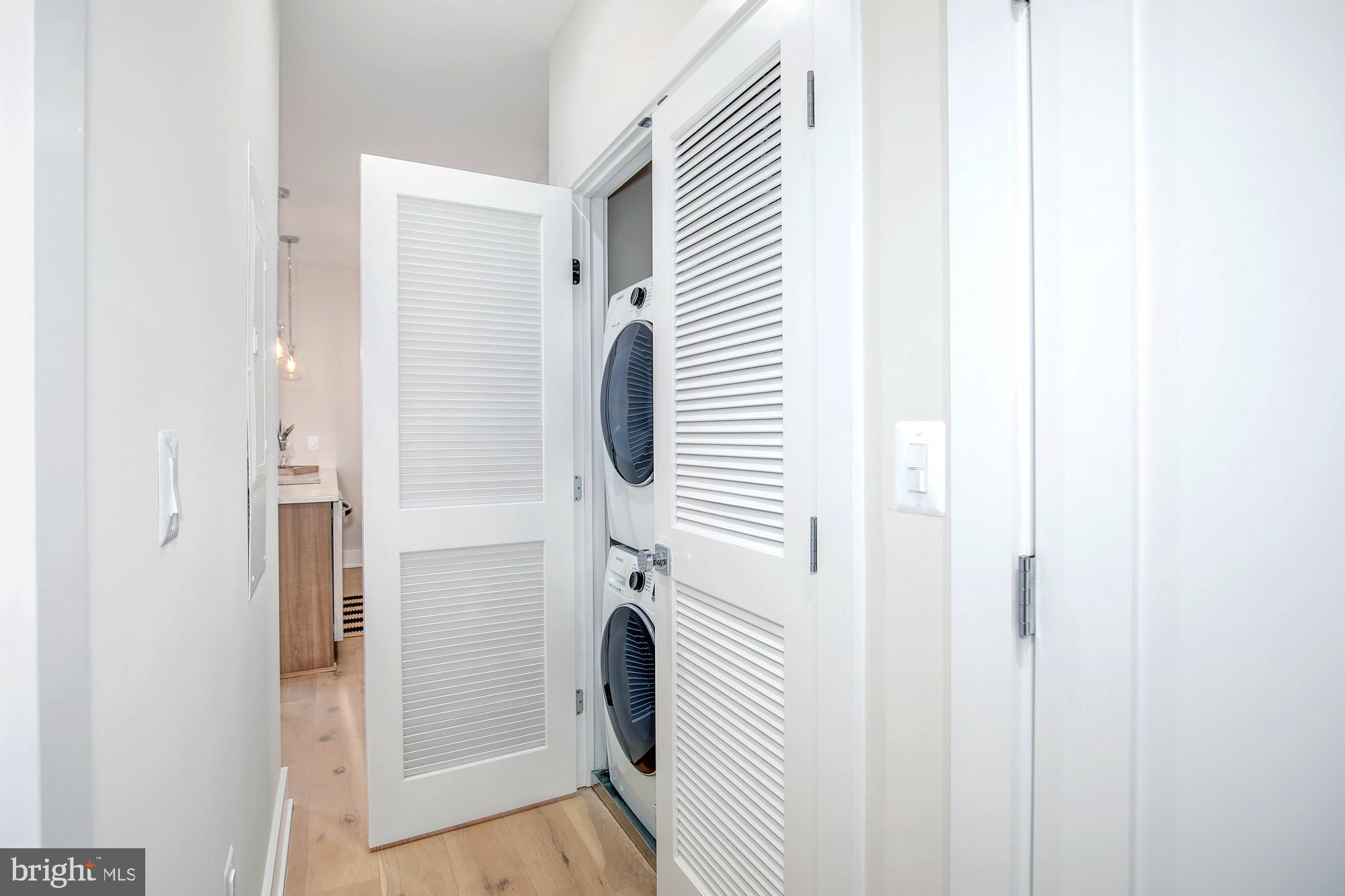 1421 Spring Road Northwest, Unit 302 Washington, DC 20010 - Photo 11 of 18 In-unit washer/dryer