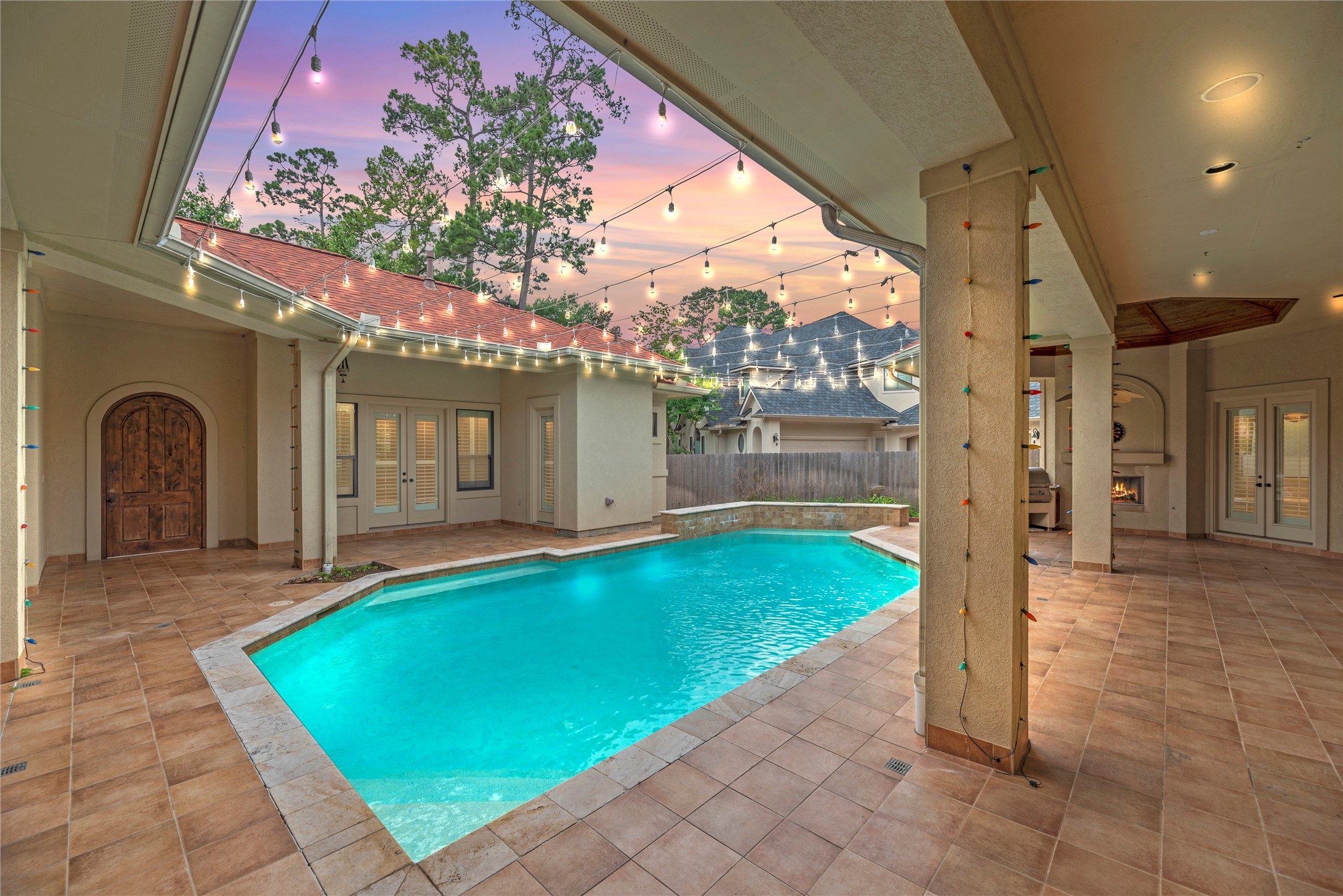 16610 Champagne Falls Court Spring, TX 77379 - Photo 40 of 45 a front view of a house with a yard