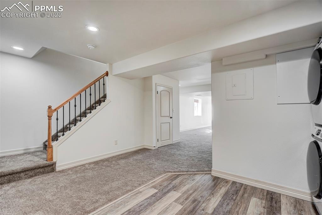 2323 Cinnabar Road Colorado Springs, CO 80921 - Photo 36 of 50 a view of an entryway with wooden floor