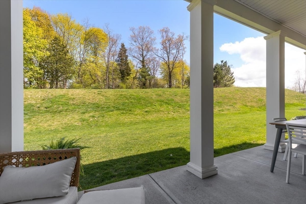 159 Hms Stayner Drive, Unit 159 Hingham, MA 02043 - Photo 22 of 35 a view of a garden with an outdoor space