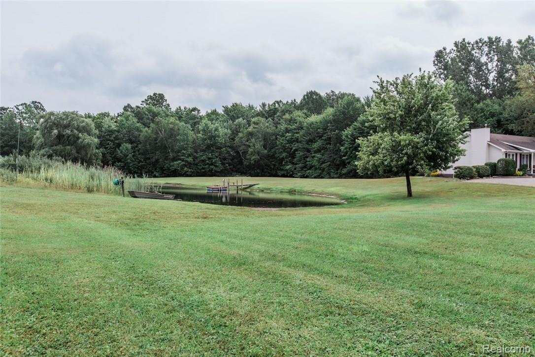 3625 Palms Road Casco, MI 48064 - Photo 19 of 28 VIEW OF POND/HOUSE FROM CHICKEN COUP