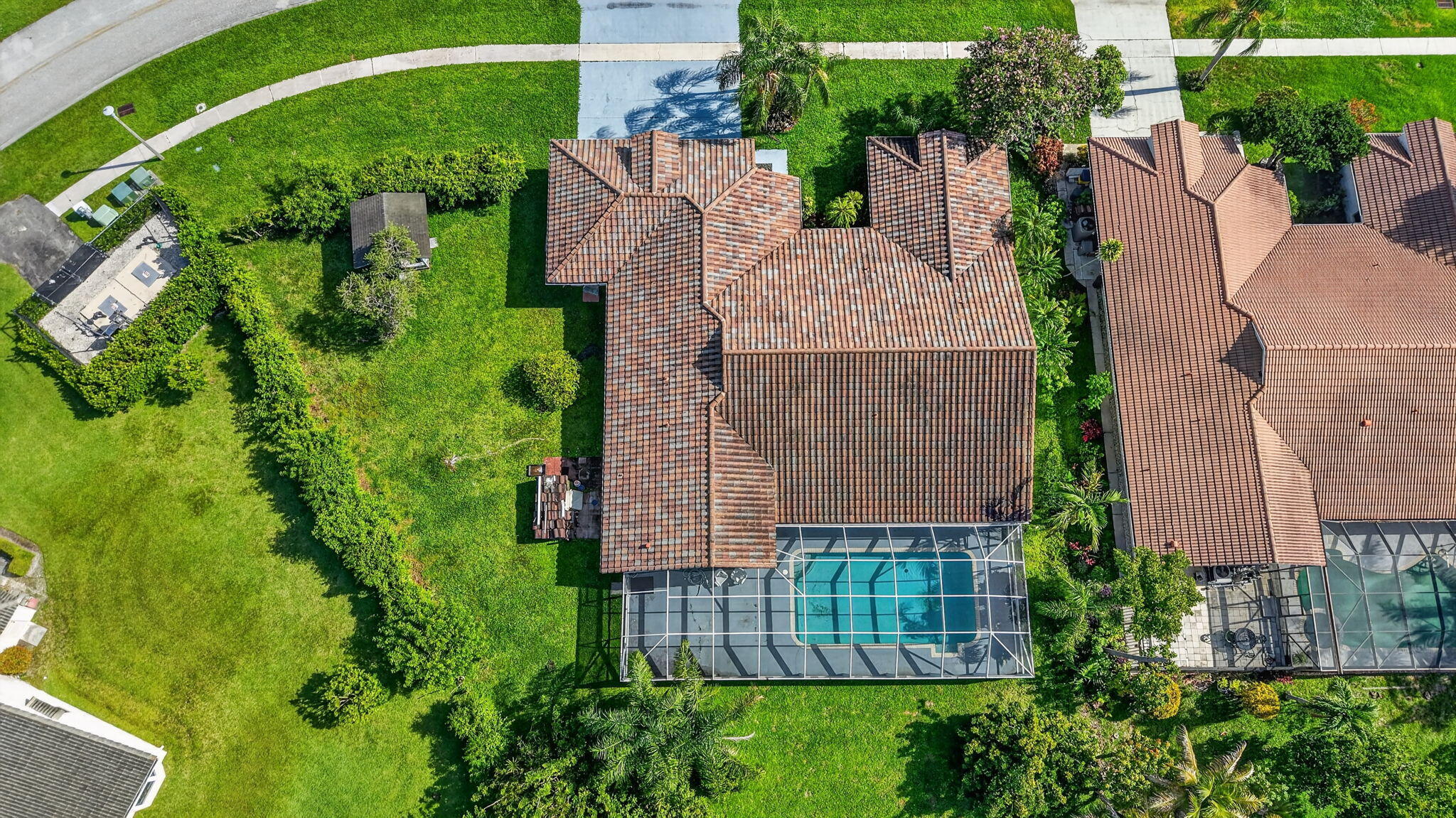 11845 Island Lakes Lane Boca Raton, FL 33498 - Photo 6 of 78 Aerial oversized pie shaped lot