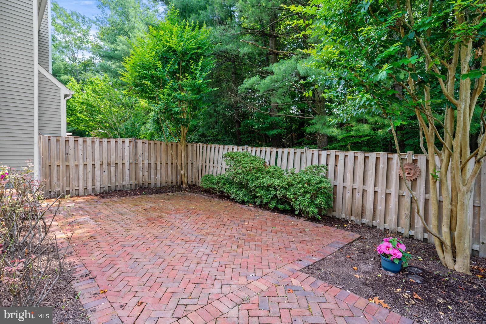 7271 Olde Lantern Way Springfield, VA 22152 - Photo 43 of 44 Beautiful Brick Patio Space