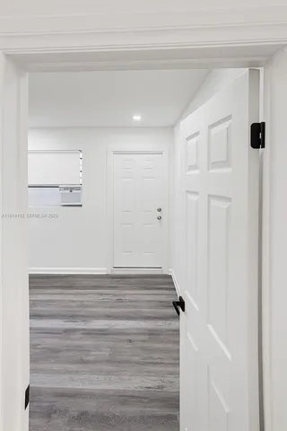 a view of empty room