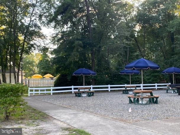 14 Narberth Place Southampton, NJ 08088 - Photo 30 of 33 an outdoor space with patio and white umbrellas