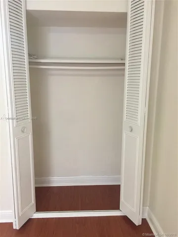 a view of closet