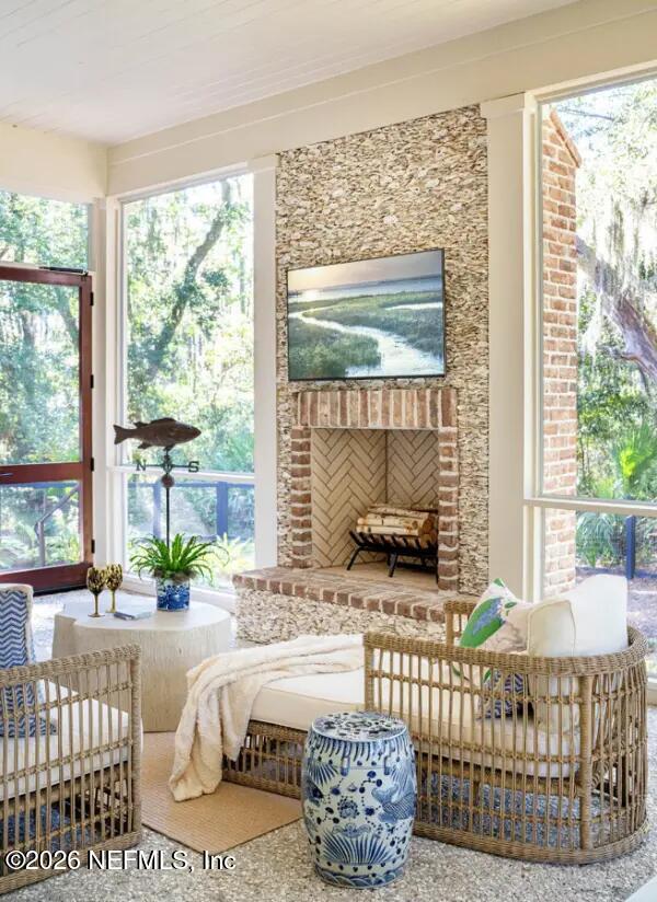 0 Lake Road Jacksonville, FL 32226 - Photo 14 of 20 a living room with furniture and a floor to ceiling window