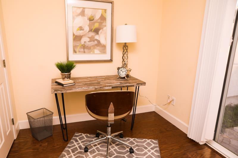 190 Rainbow Place Milpitas, CA 95035 - Photo 12 of 18 a view of a workspace with furniture and a window