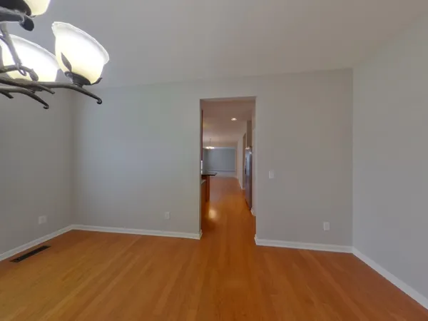 a view of empty room