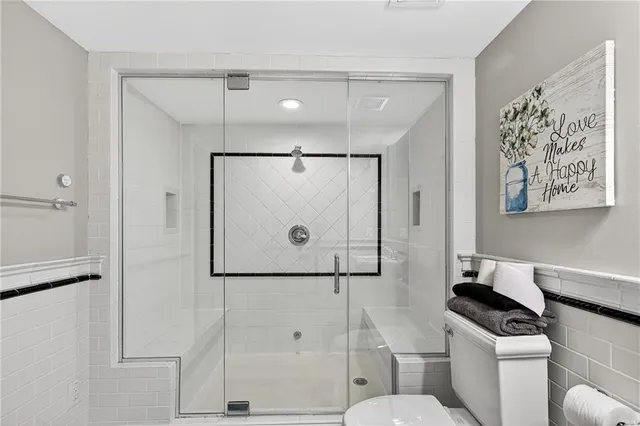 an aerial view of a house having outdoor space