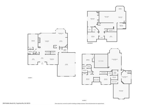 $949,900 | 200 Pebble Beach Drive, Fayetteville, GA 30215