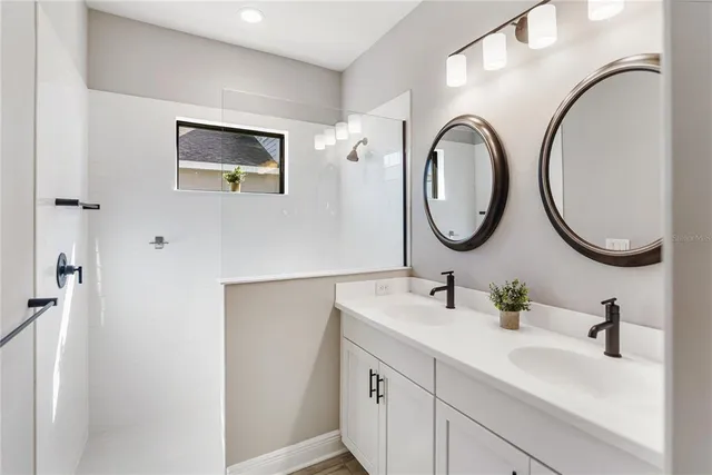 a building outdoor space with patio furniture