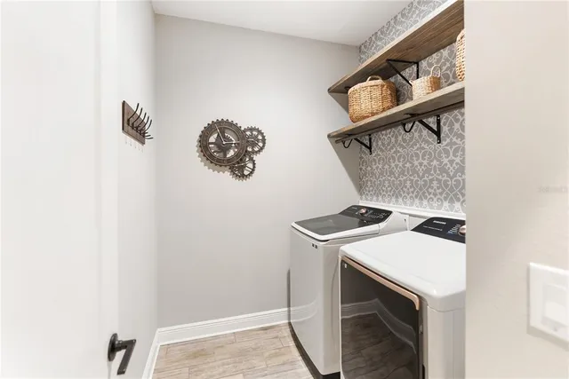 a view of outdoor living room and floor to ceiling window