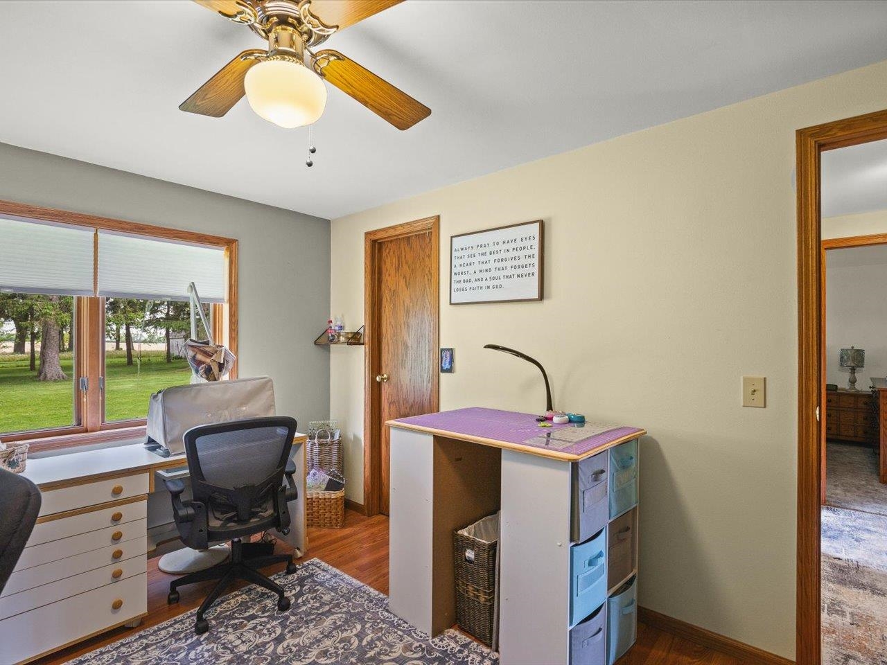 8500 Manchester Road Capron, IL 61012 - Photo 34 of 51 a work room with furniture and a chandelier