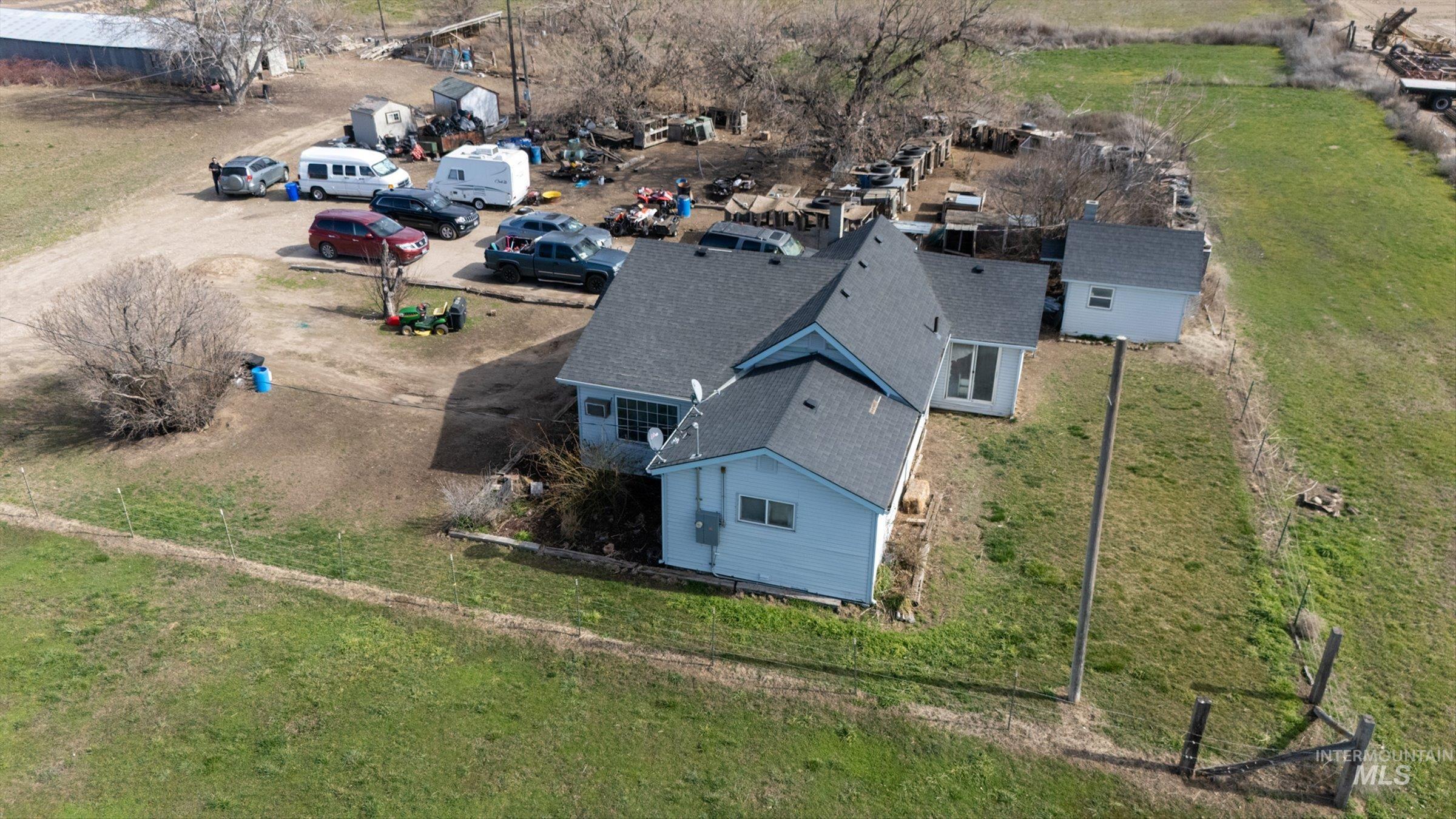 20286 Travis Road Wilder, ID 83676 - Photo 25 of 48 View from above of property