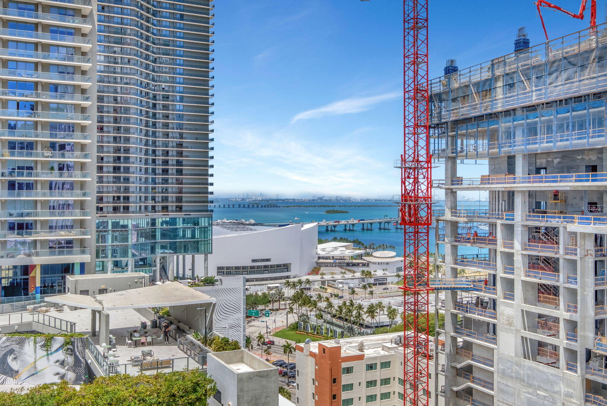 234 Northeast 3rd Street, Unit 2206 Miami, FL 33132 - Photo 17 of 30 a view of a city with tall buildings
